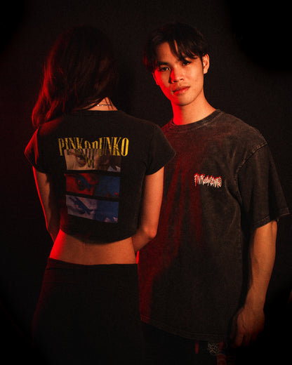 The Fallen Climber - Washed Crop Tee