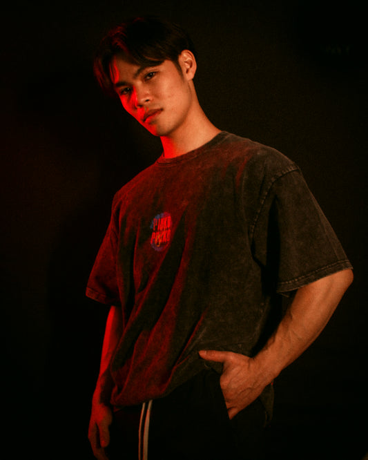 Domain Expansion: Dead Point - Washed Oversized Tee