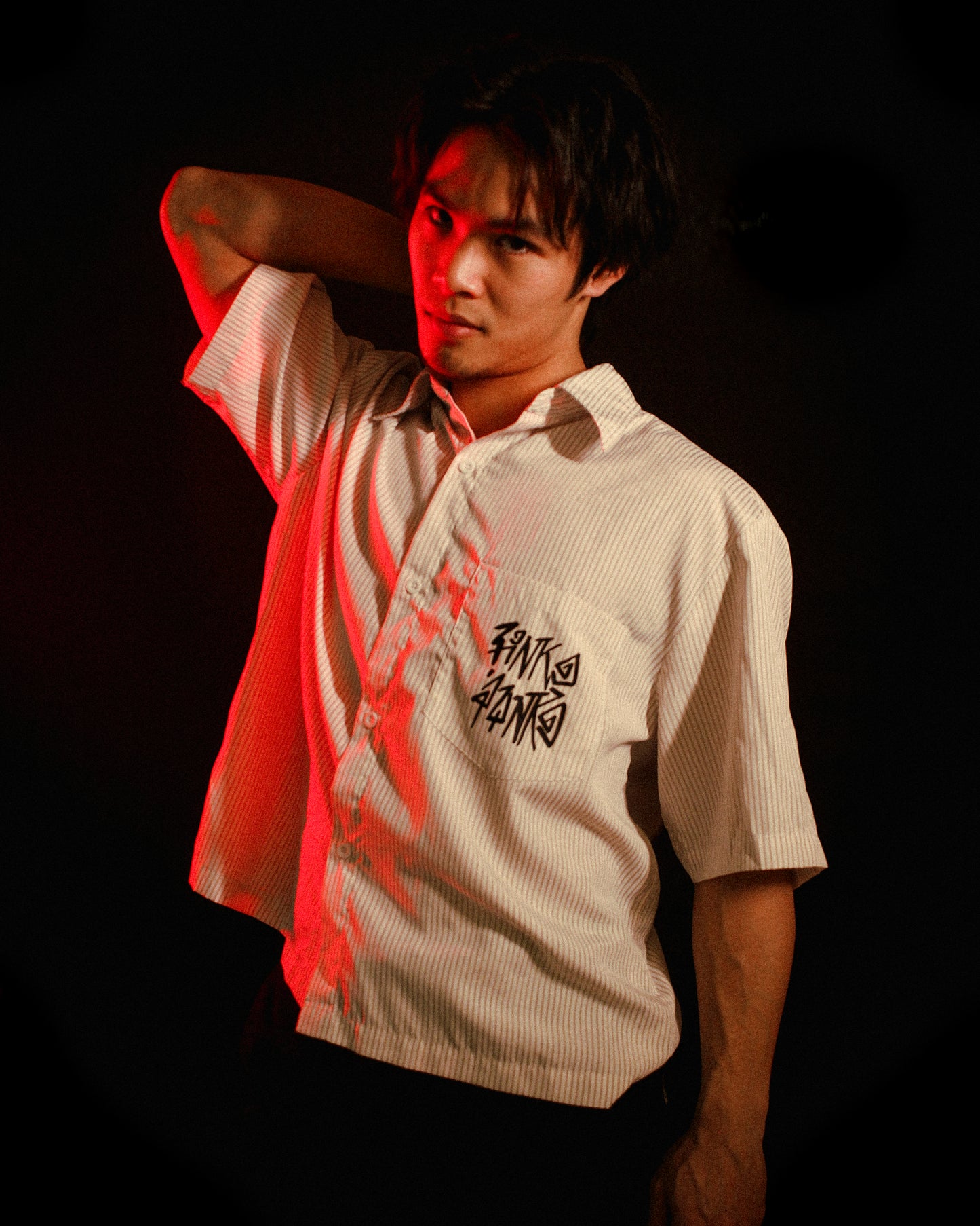 Graffiti Collective - Boxy Stripe Shirt