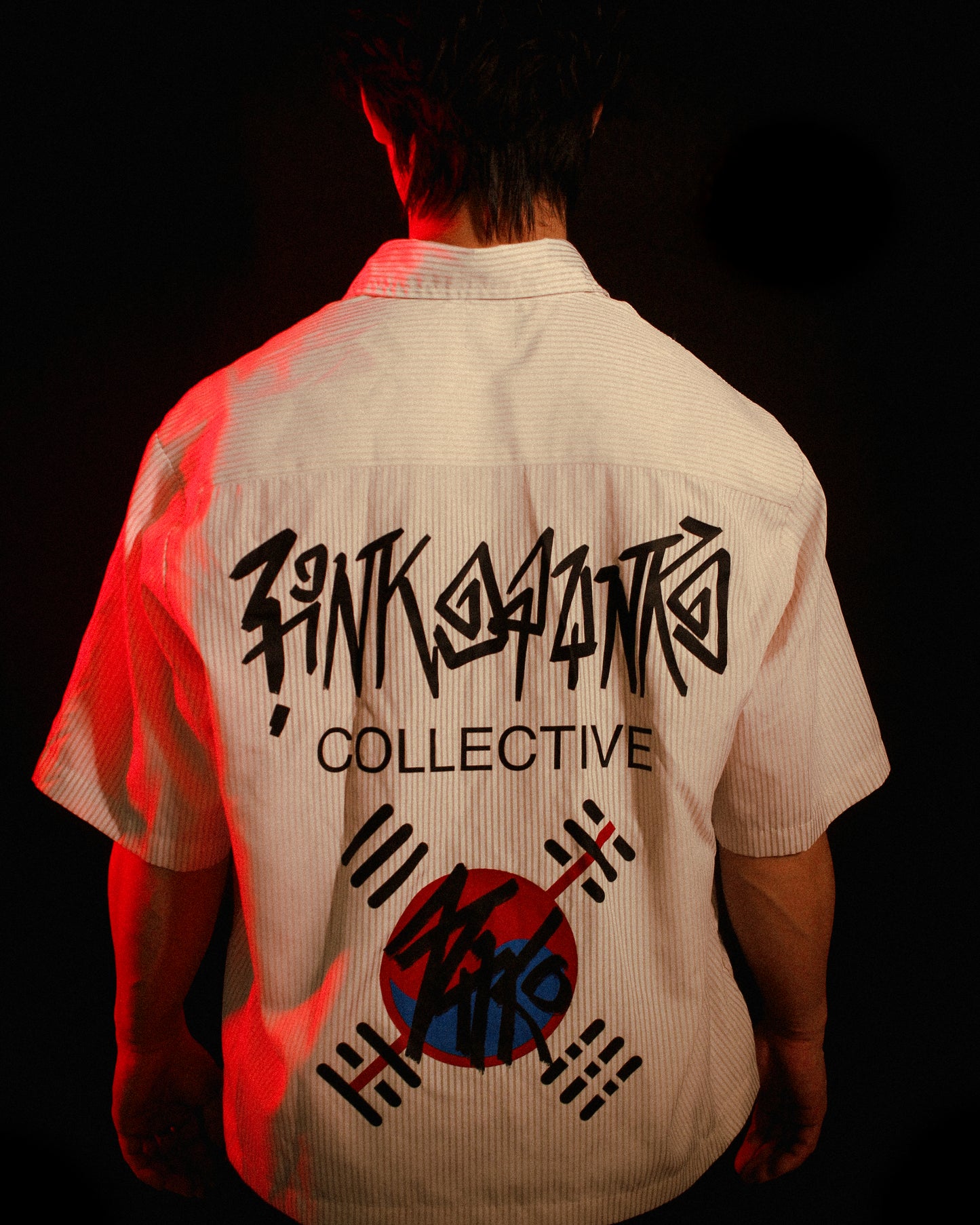 Graffiti Collective - Boxy Stripe Shirt