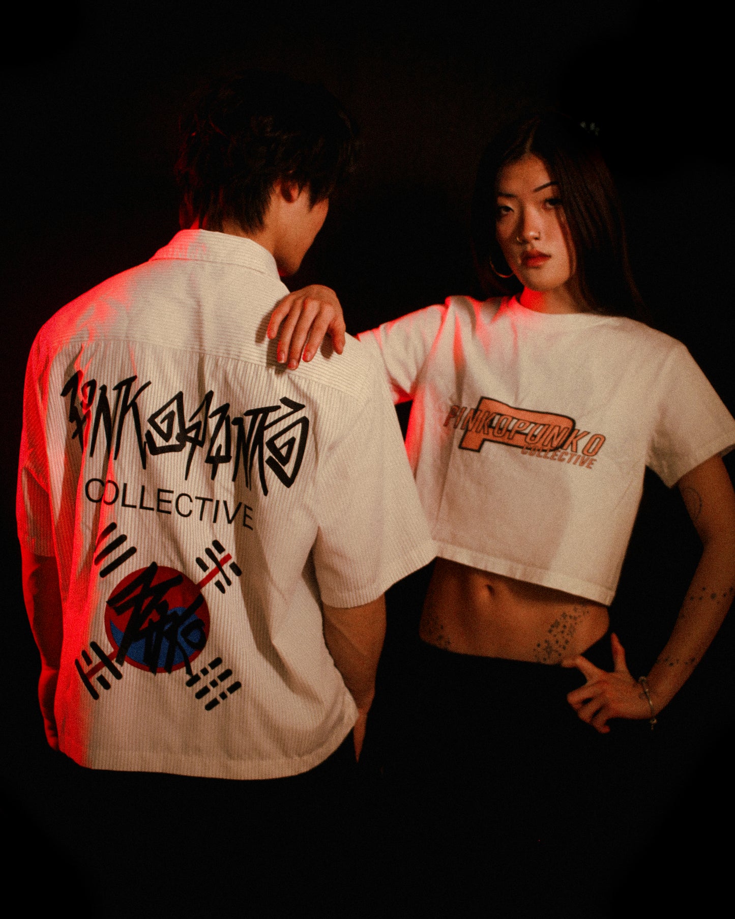 Graffiti Collective - Boxy Stripe Shirt