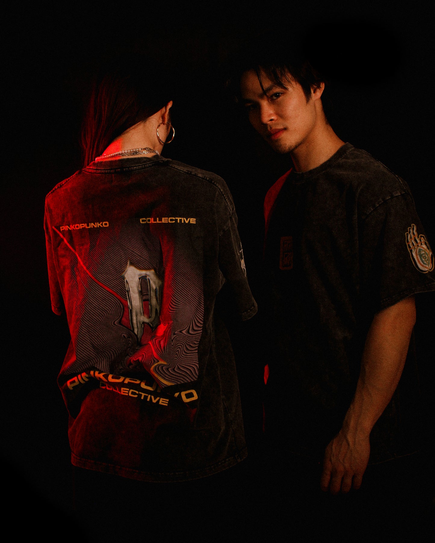 The Art in Motion - Oversized Washed Tee
