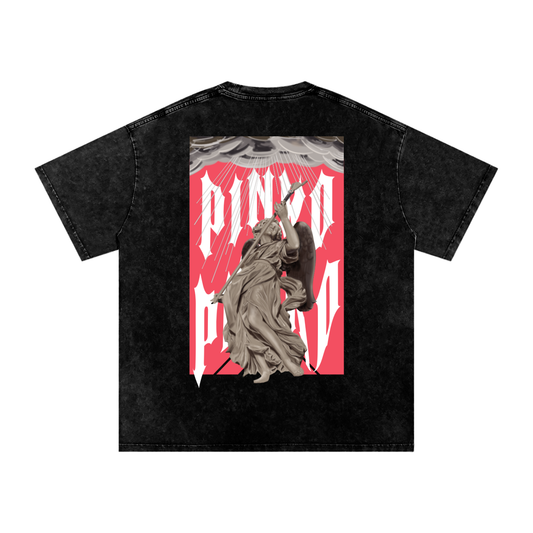 The Tenth Angel - Oversized Washed Tee