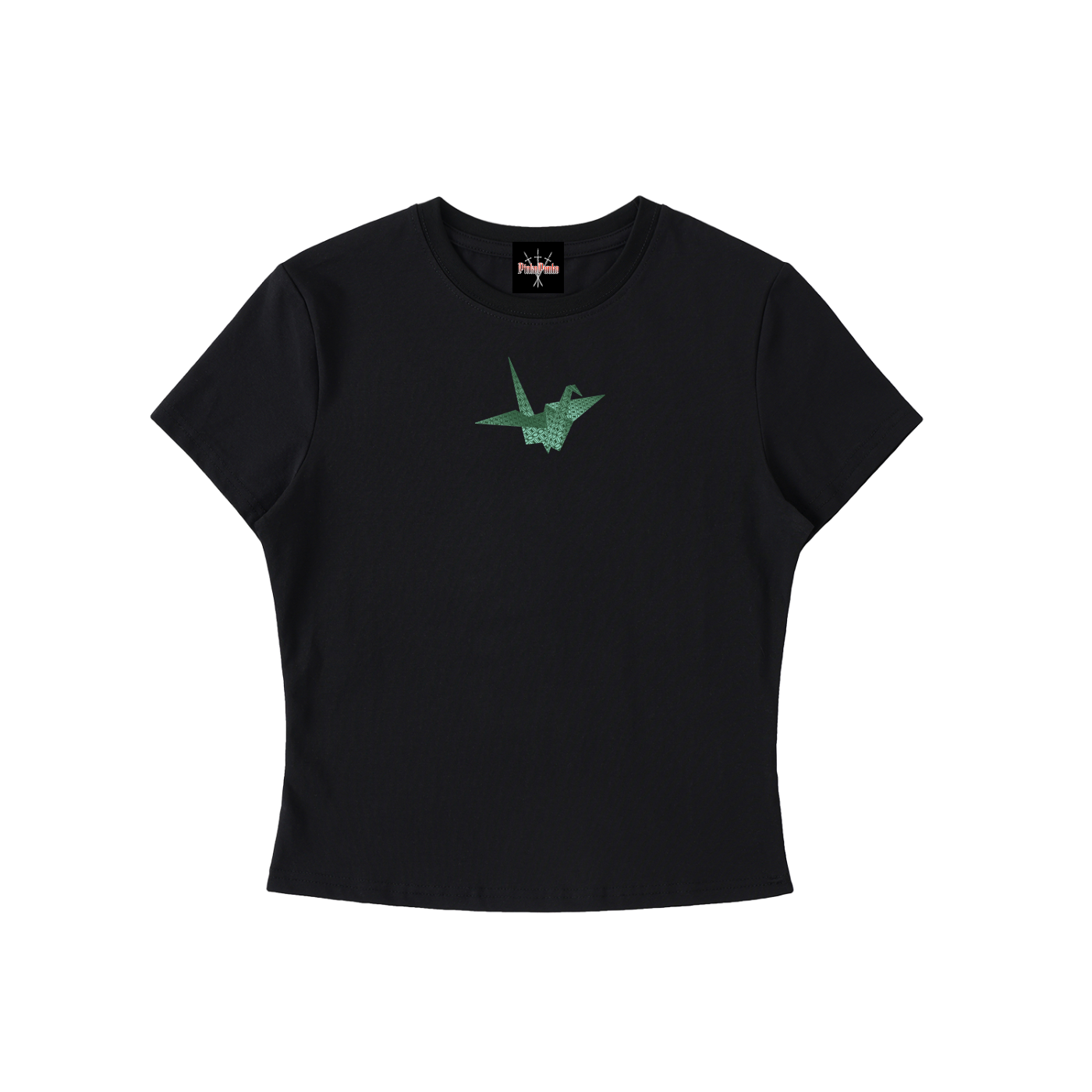 Dancheong Crane - Bodycon Tee