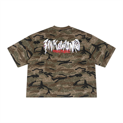 Boxy Camo Tee
