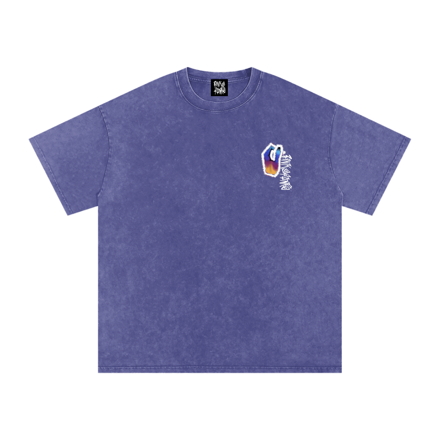 Full Crimp - Snow Washed Oversized Tee