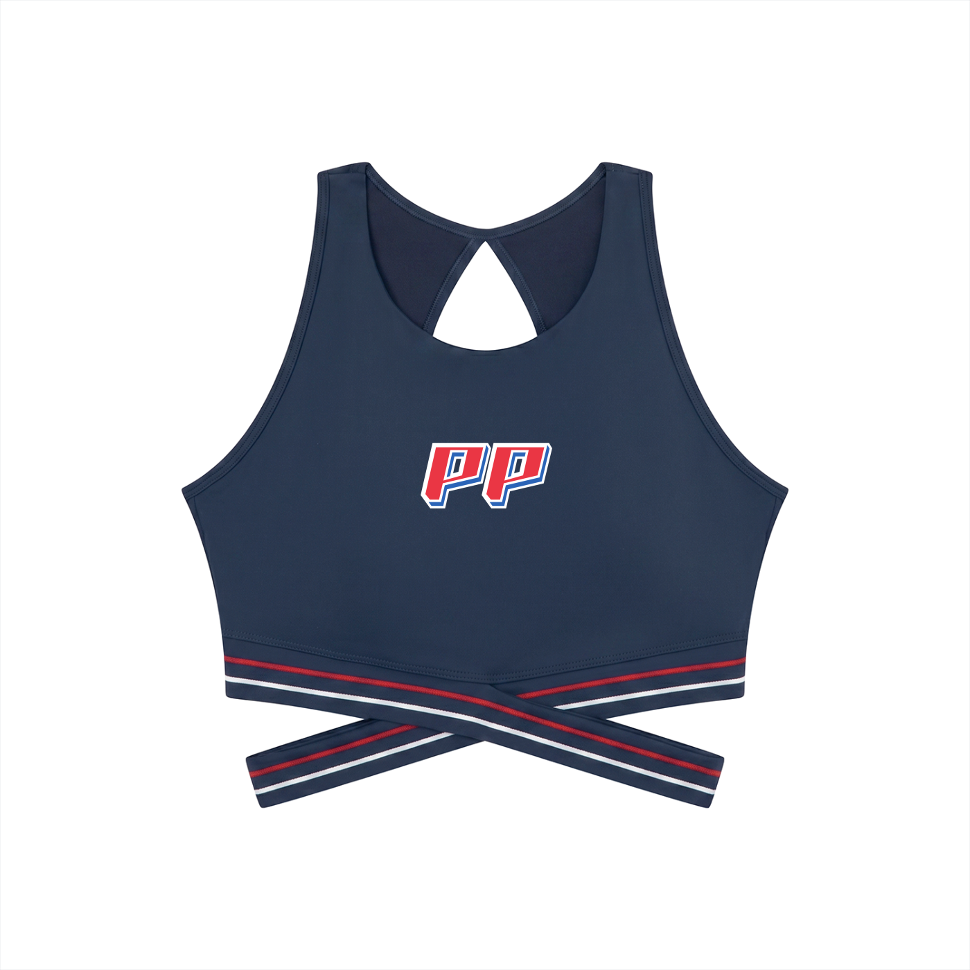 Criss-Cross Band Sports Bra