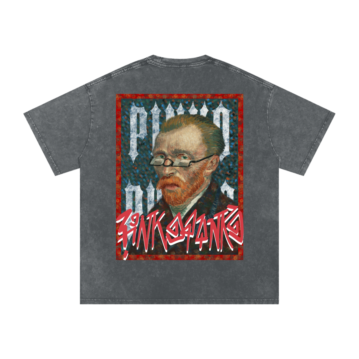 Van Goh Up - Oversized Washed Tee