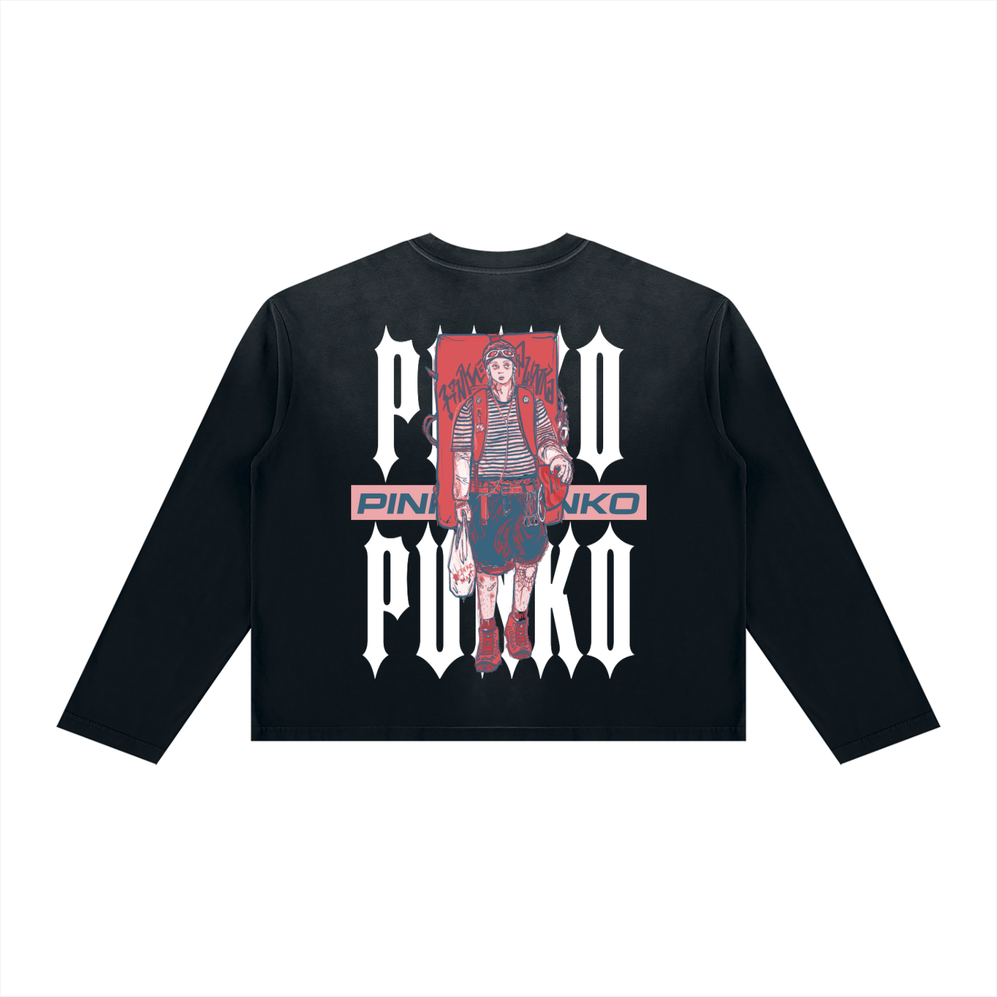 Day Trips - Sunfade Boxy Long Sleeve T-Shirt