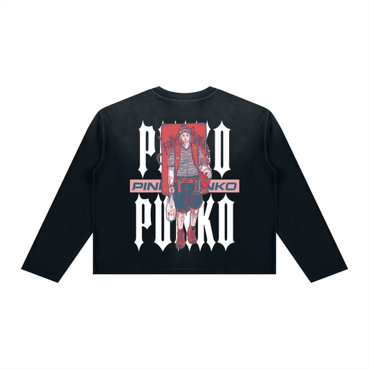 Day Trips - Sunfade Boxy Long Sleeve T-Shirt