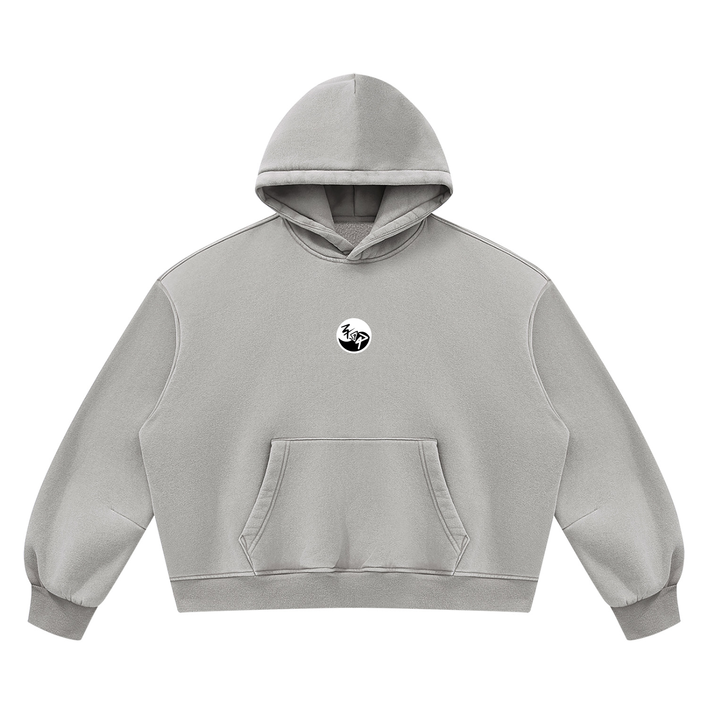 Pin and Pang - Unisex Vintage Wash Boxy Fleece Hoodie