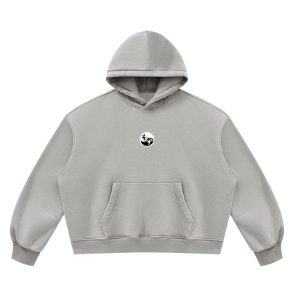 Pin and Pang - Unisex Vintage Wash Boxy Fleece Hoodie