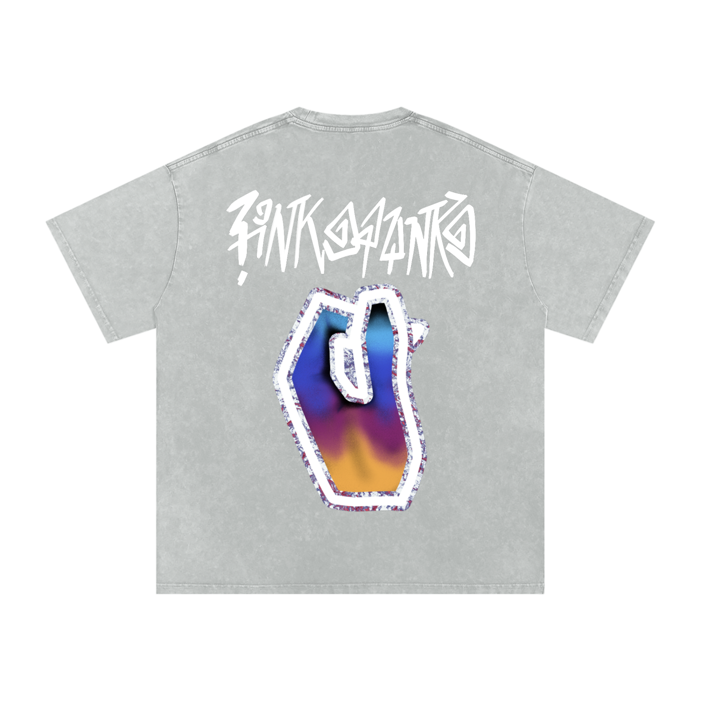 Full Crimp - Snow Washed Oversized Tee