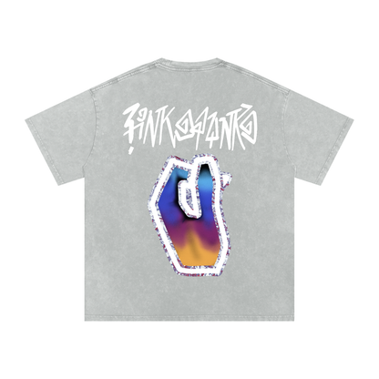 Full Crimp - Snow Washed Oversized Tee
