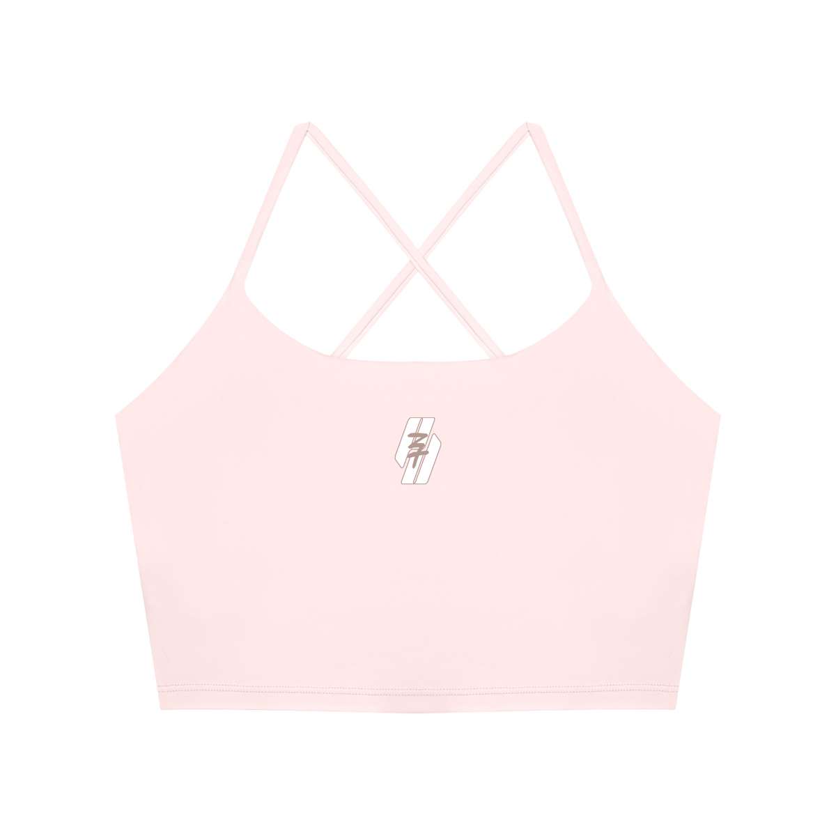 26 Essential - Women's Ruched Cropped Tank Top
