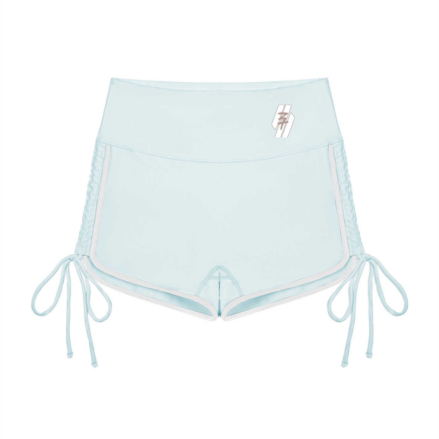 26 Essential - Women’s Color Block High Waisted Shorts