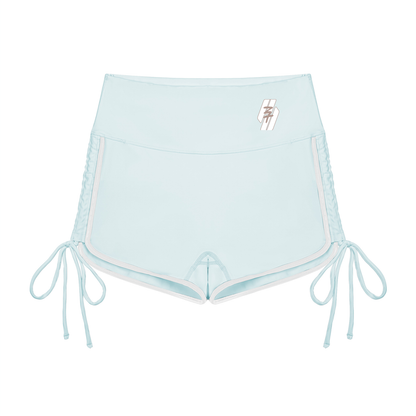 26 Essential - Women’s Color Block High Waisted Shorts