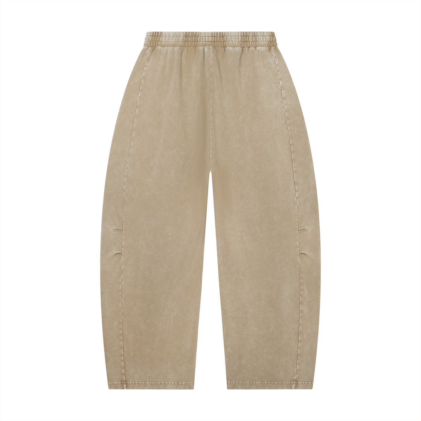 Simple - Mineral Wash Barrel Leg Pants