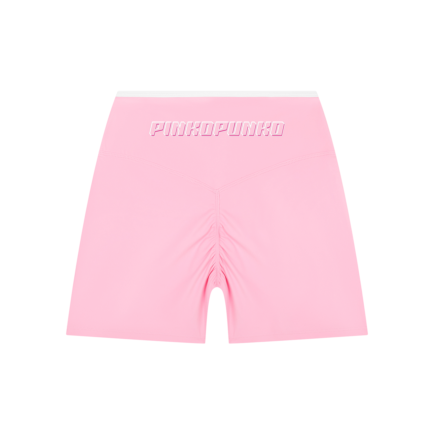 26 Essential - High Rise Color Block Shorts