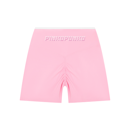 26 Essential - High Rise Color Block Shorts