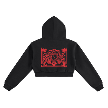 Taegeuk - Cropped Hoodie