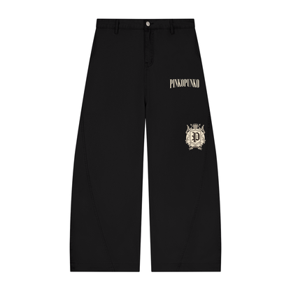 Iconic - Panel Barrel Leg Pants