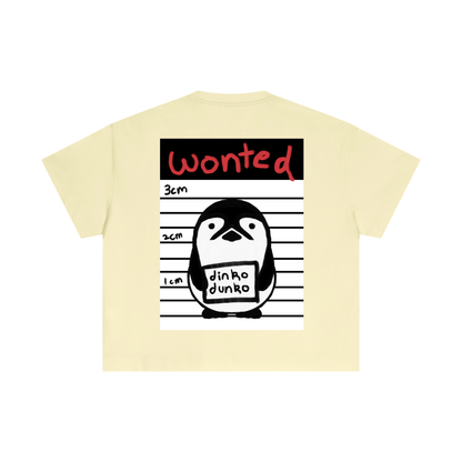 DinkoDunko: Wonted for Stealing Beta - Essential Boxy Tee