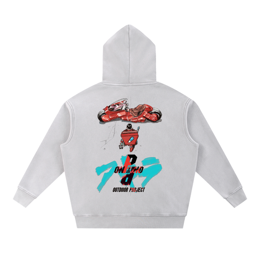 Akira Outdoor Project - Oversized Washed Hoodie