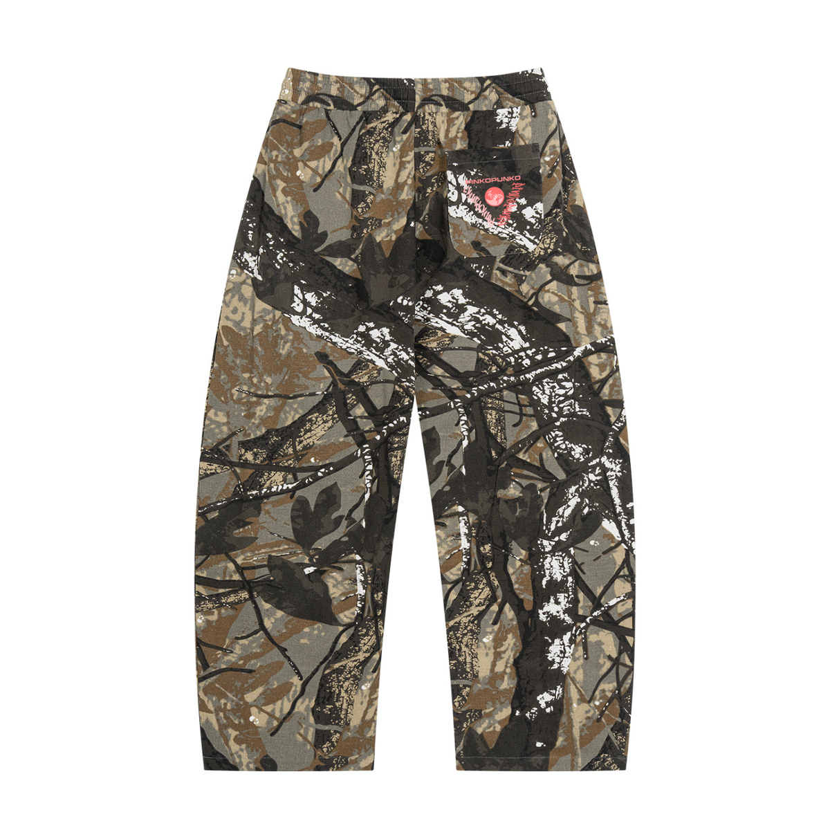Iconic - Tree Camo Barrel Leg Pants
