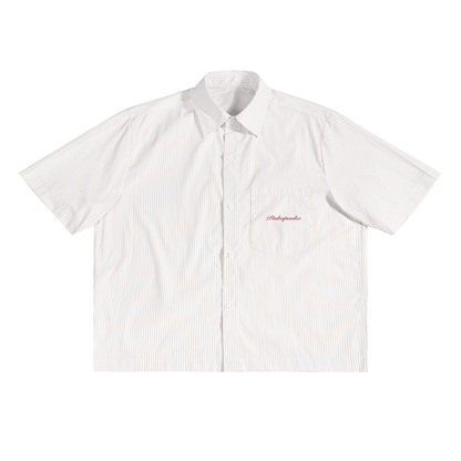 Performative Climber's Uniform - Boxy Stripe Shirt