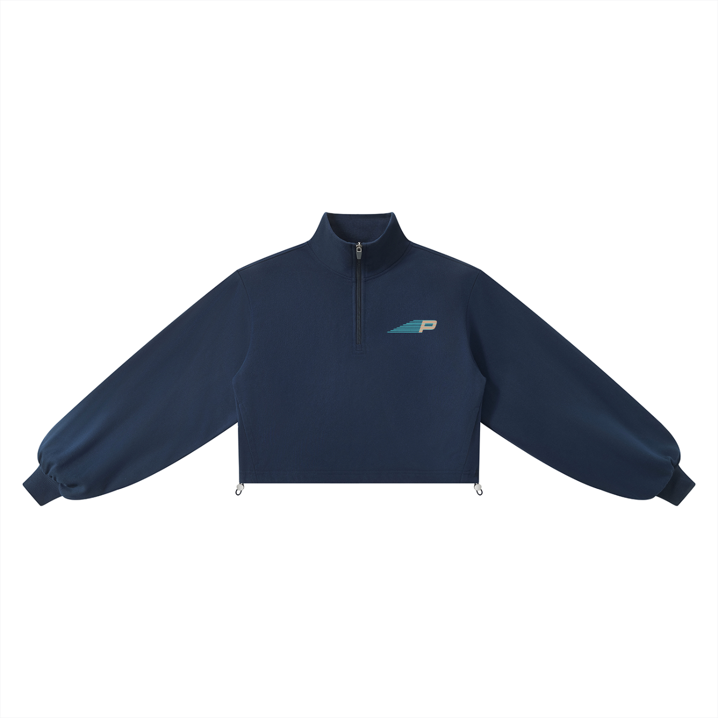 Run x Climb - Women’s Mock-Neck Quarter-Zip Sweatshirt