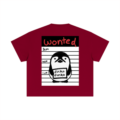 DinkoDunko: Wonted for Stealing Beta - Essential Boxy Tee