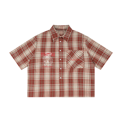 Setter's Angel - Plaid Boxy Shirt