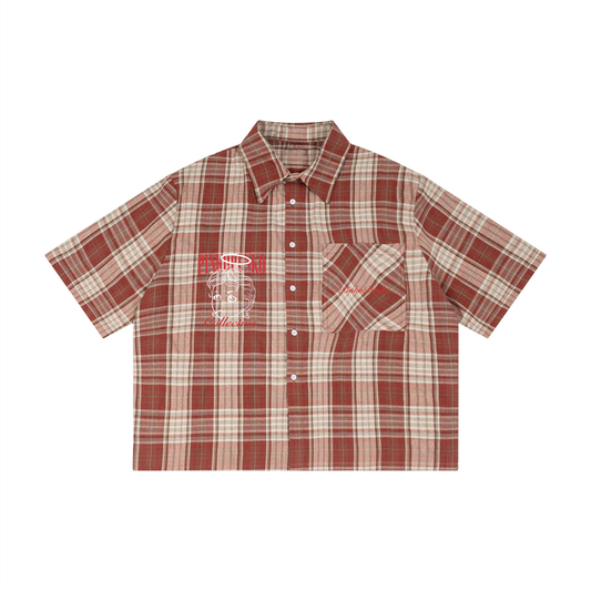 Setter's Angel - Plaid Boxy Shirt