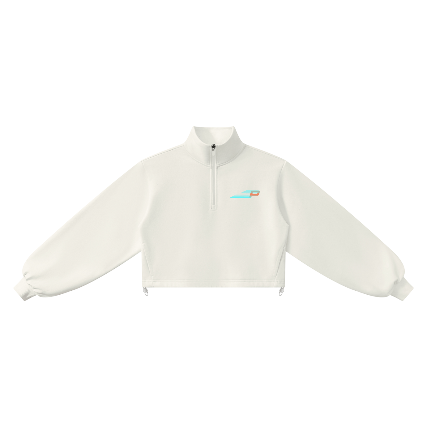 Run x Climb - Women’s Mock-Neck Quarter-Zip Sweatshirt