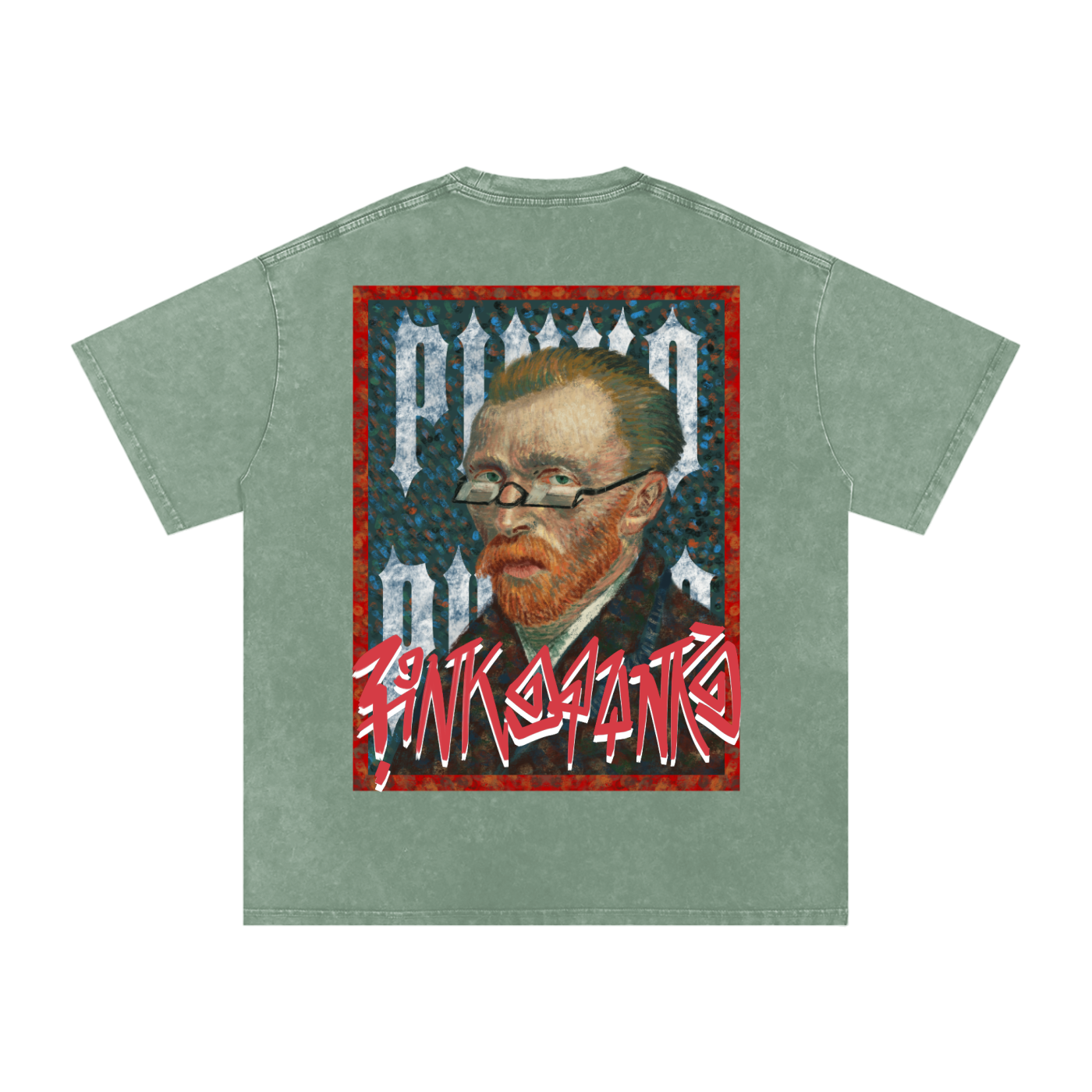 Van Goh Up - Oversized Washed Tee