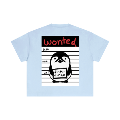 DinkoDunko: Wonted for Stealing Beta - Essential Boxy Tee