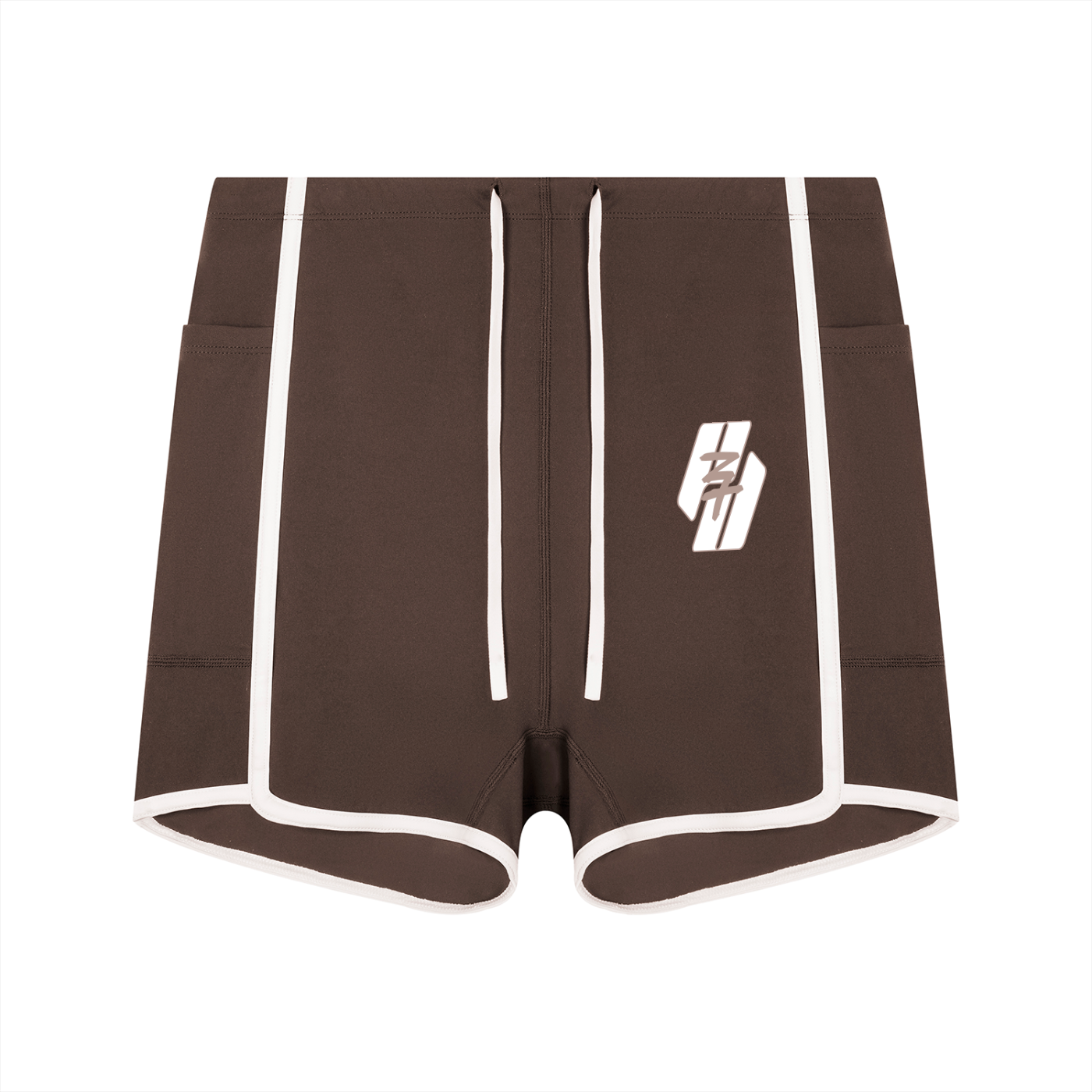 26 Essential - High Rise Color Block Legging Shorts