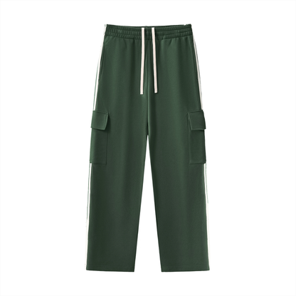 Iconic - Side Stripe Straight-Leg Pants