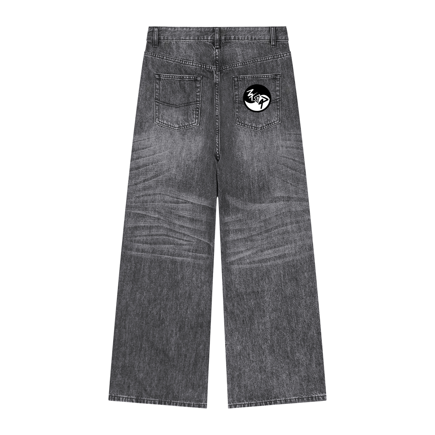 Pin and Pang - Vintage Wash Denim Jeans
