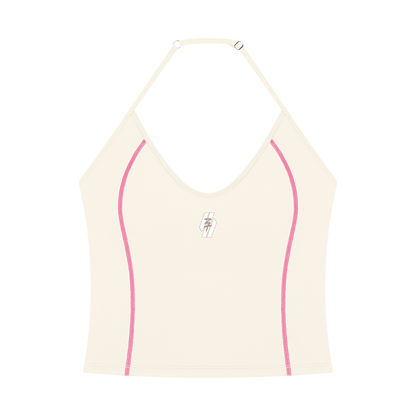 26 Essential - Women's Halter Neck Tank Top