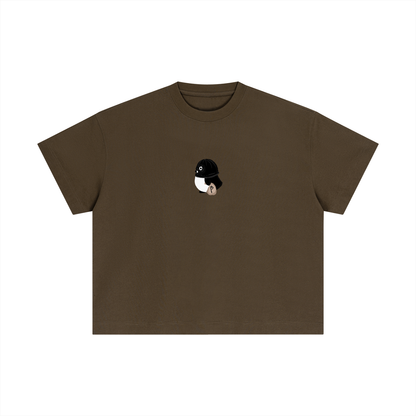 DinkoDunko: Wonted for Stealing Beta - Essential Boxy Tee