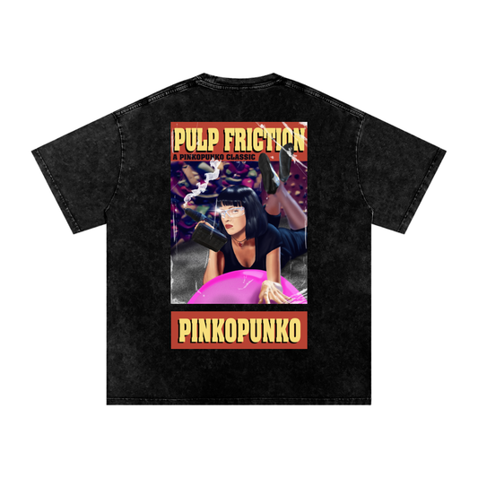 Pulp Friction - Washed Oversized Tee