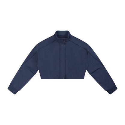 Special Grade - Women's Cropped Button-Front Jacket