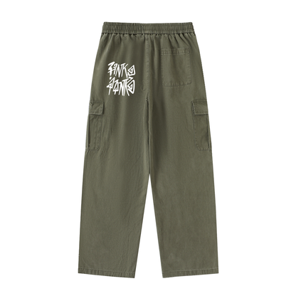 Drawstring Cargo Pants