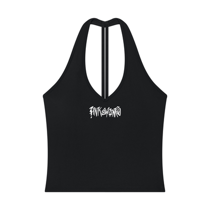 Women’s Halter V-Neck Yoga Tank Top