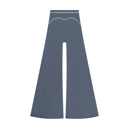 26 Essential - High Rise Topstitching Flared Leggings