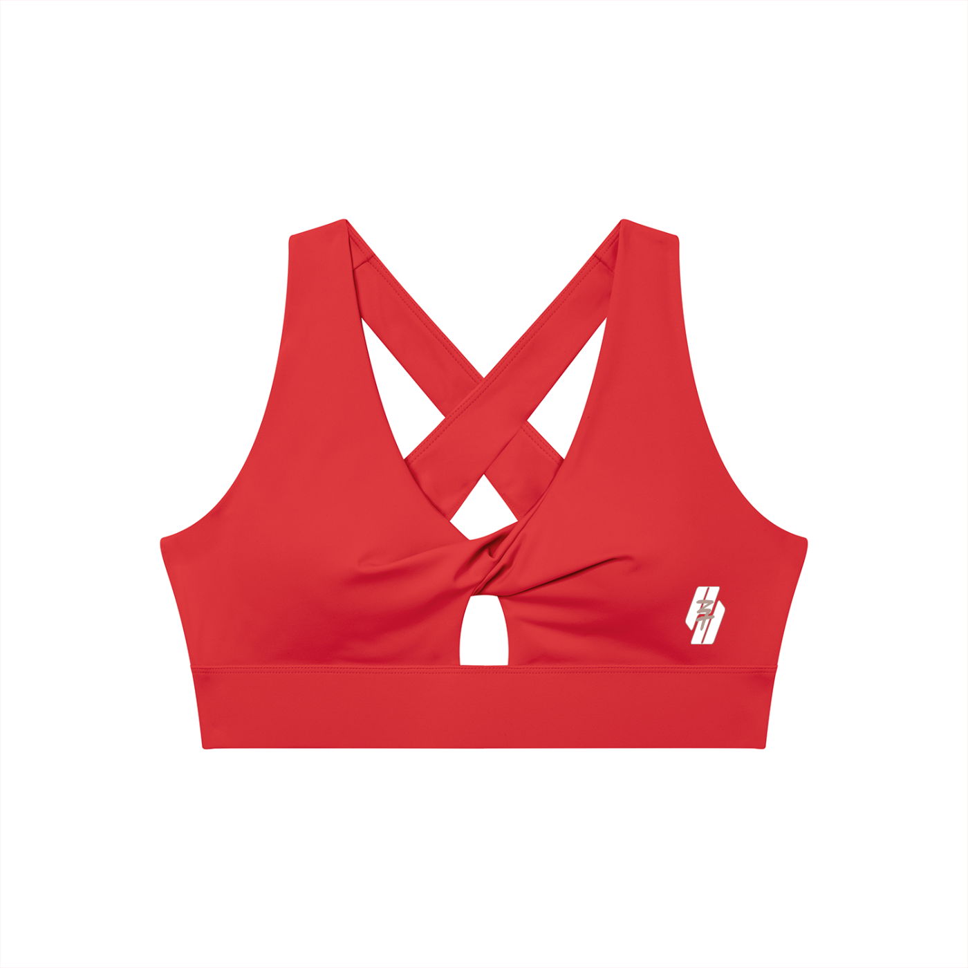 26 Essential - Twist Front V-Neck Sports Bra
