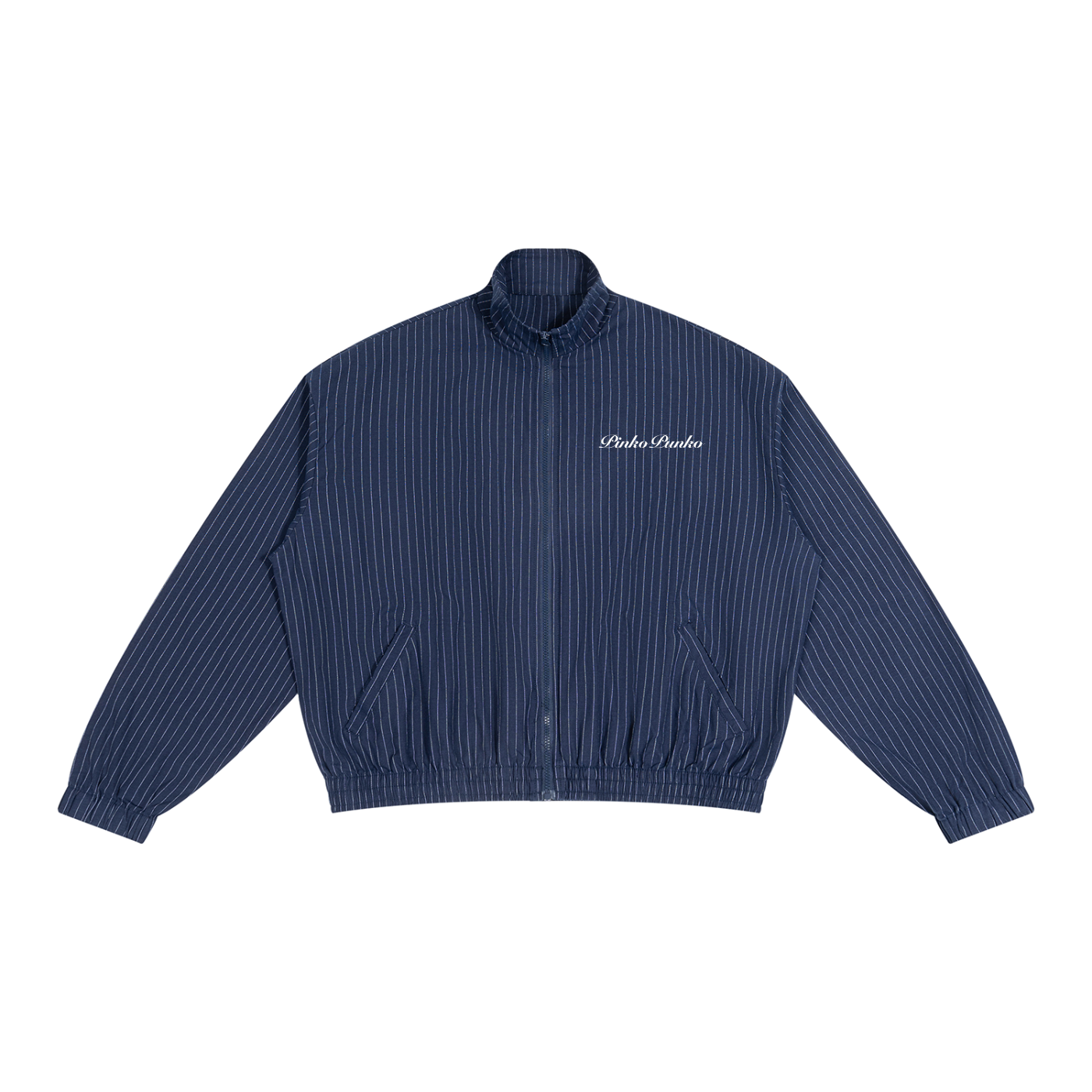 Iconic - Pin Striped Full-Zip Track Jacket