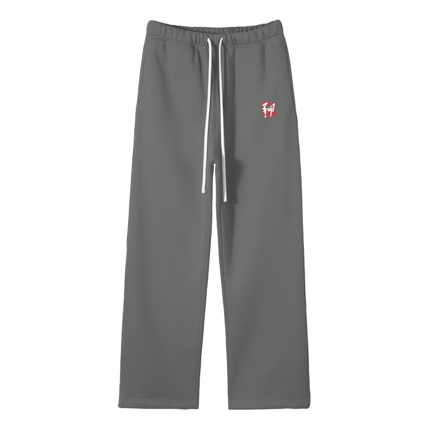 Simple Logo - Thick Straight Leg Sweatpants
